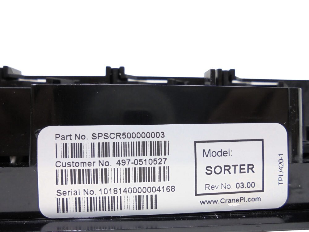 4970510527 NCR CR5000 SORTER MODULE PN: 4970510527