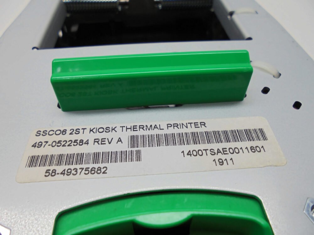 4970522584 NCR FastLane SelfServe Checkout Kiosk Thermal Printer PN: 4970522584