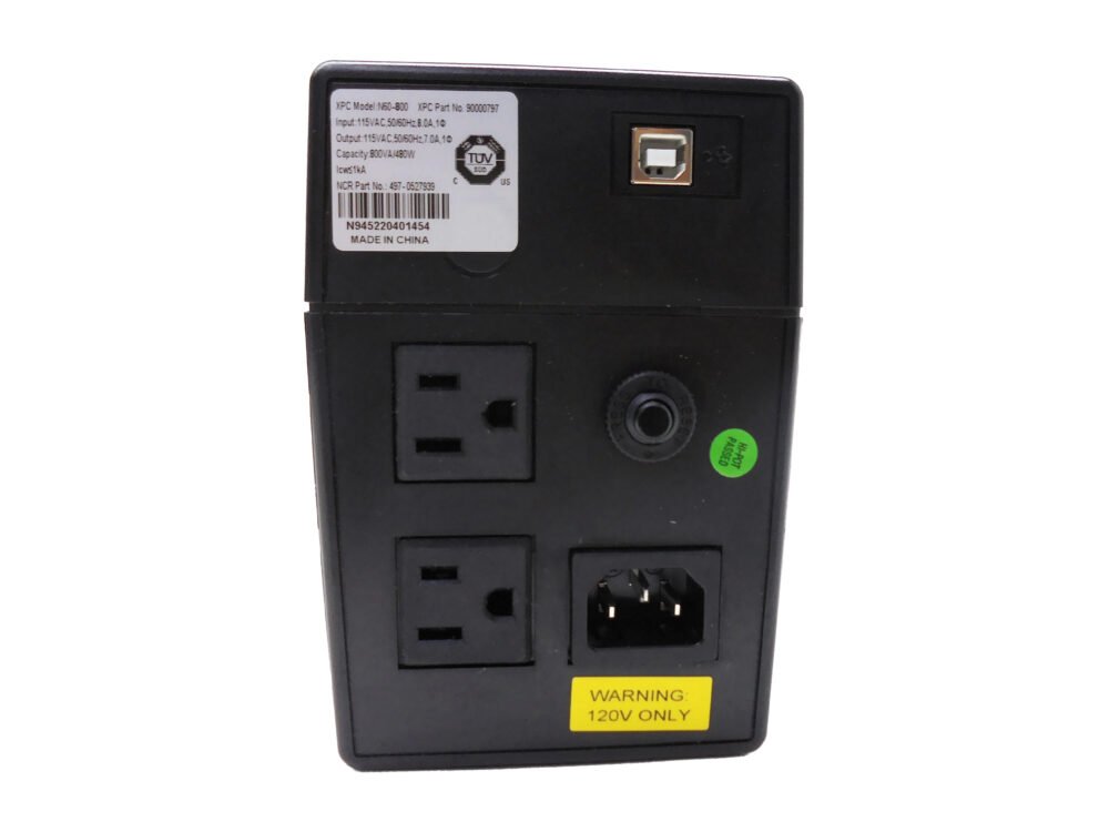 NCR Outlet Uninterruptible Power Supply PN: 4970527939